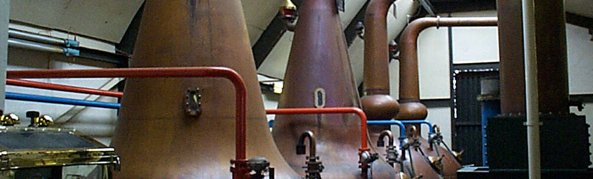 The Allt-a-Bhainne pot stills