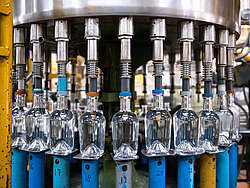 Bottling of Canaima Gin Bottling of Canaima Gin