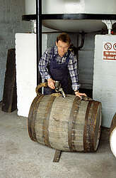 Barrel filling at Glenturret