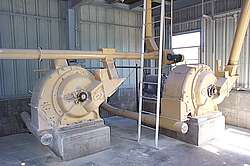 Hammer mills at Four Roses