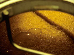 Fermentation in the washback
